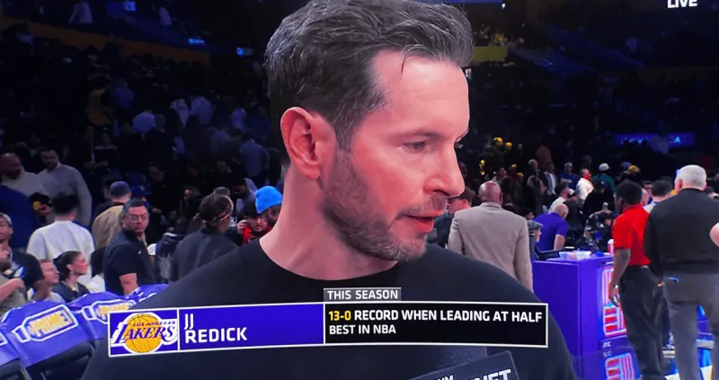 开云平台-雷迪克：球员彼此信任，这是我们传球表现最好的半场之一